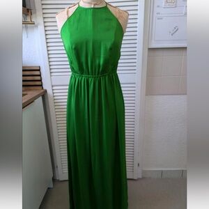 Armani Exchange Green Maxi Dress